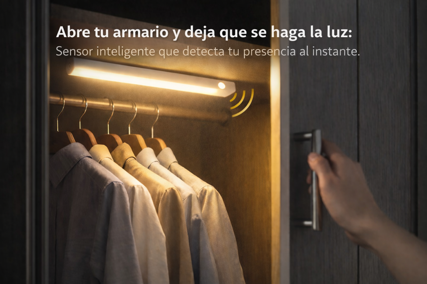 Luz LED con Sensor de Movimiento