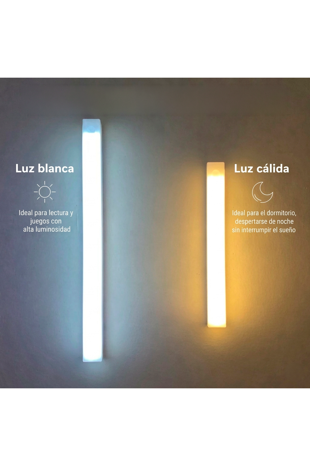 Luz LED con Sensor de Movimiento